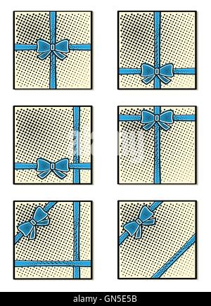 Collecte de dons de la bande dessinée Illustration de Vecteur