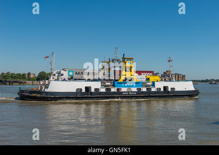 Ferry de Woolwich Banque D'Images