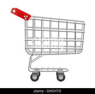 Supermarché Panier vide Illustration de Vecteur