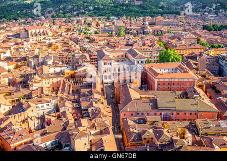 La ville de Bologne voir Banque D'Images