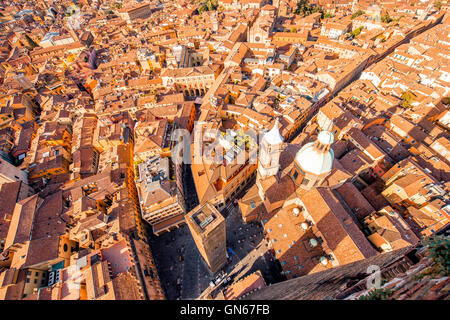 La ville de Bologne voir Banque D'Images