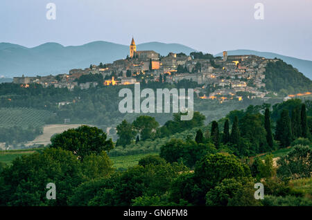 Todi (Ombrie Italie) Banque D'Images