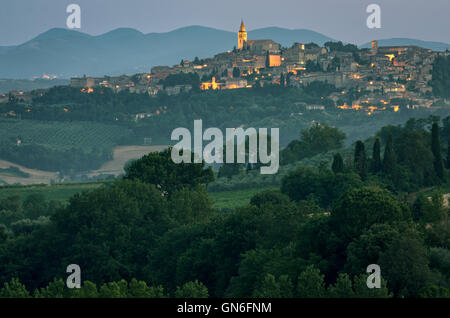 Todi (Ombrie Italie) Banque D'Images