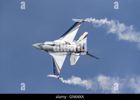 La composante aérienne belge General Dynamics F-16AM FA-84 Banque D'Images