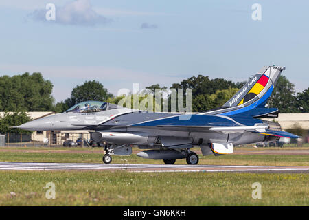 La composante aérienne belge General Dynamics F-16AM FA-84 Banque D'Images