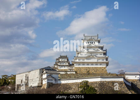 Château de Himeji dans la préfecture de Hyogo, Japon Banque D'Images
