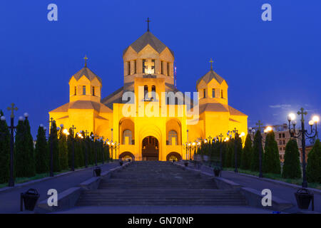 Cathédrale de St Grégoire l'illuminateur, à Erevan, Arménie Banque D'Images