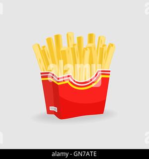 Frites Vector Illustration Illustration de Vecteur