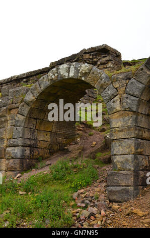 Rosedale Cheminée Bank North Yorkshire Moors England UK Banque D'Images