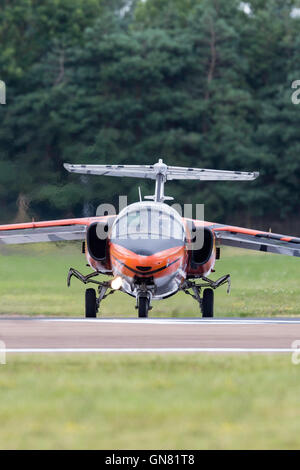 L'Armée de l'air autrichienne (Österreichische Luftstreitkräfte) SAAB 105OE d'avions d'entraînement à réaction Banque D'Images