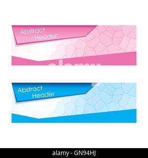 Site web de l'entreprise créative de la conception de l'unité de coupe Illustration de Vecteur