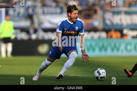 Bochum, Allemagne. Août 26, 2016. Stefano afi-Partner SA de Bochum en action pendant l'Bundeliga secondes match de foot entre Bochum et Hannover 96 dans la rewirpowerSTADION à Bochum, Allemagne, 26 août 2016. Photo : Ina Fassbender/dpa/Alamy Live News Banque D'Images