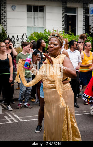 Londres, Royaume-Uni. Août 29, 2016. Anniversaire à l'occasion du carnaval de Notting Hill à Londres, le 29 août 2016. © Tom Arne Hanslien/ Banque D'Images