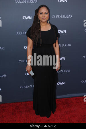 Burbank, CA, USA. Août 29, 2016. 29 août 2016 - Burbank, Californie. Ava DuVernay. Première mondiale de la ''propre sucre Queen'' tenue à Warner Bros. Studio Lot. Crédit photo : Birdie Thompson/AdMedia Crédit : Birdie Thompson/AdMedia/ZUMA/Alamy Fil Live News Banque D'Images