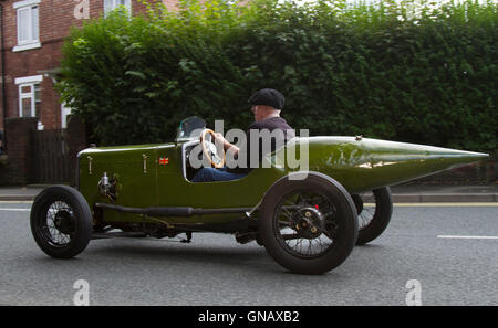 1934 30s années trente Austin 7 Radco Rocket à Ormskirk MotorFest voitures classiques, vétéran aimé, ancienne minuterie restaurée, moteurs à collectionner, patrimoine vintage, Voitures anciennes conservées, collectables, classiques dans le centre-ville historique, à Lancashire, Royaume-Uni. 1935 Austin Seven Special (747cc) Banque D'Images