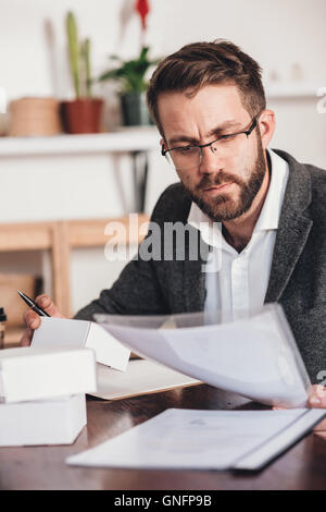 S'assurer que chaque paquet arrive à sa destination Banque D'Images