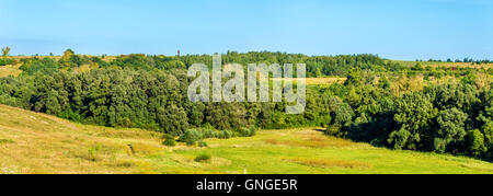Paysage de la montagne russe, l'Europe centrale Banque D'Images