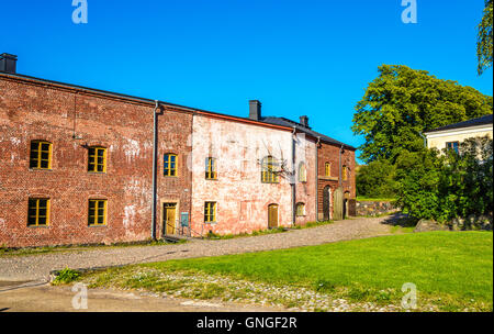Forteresse de Suomenlinna en caserne - Helsinki, Finlande Banque D'Images