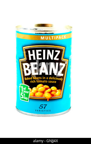 Baked Beans Heinz Banque D'Images