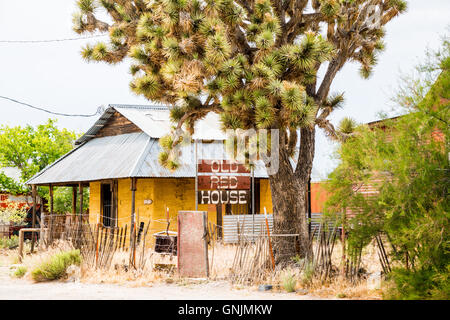 Arizona chlorure Vieille Ville minière Banque D'Images