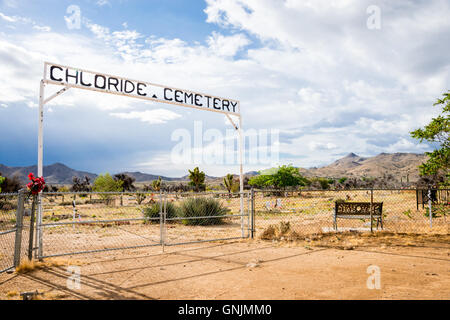 Cimetière de chlorure de Arizona Banque D'Images