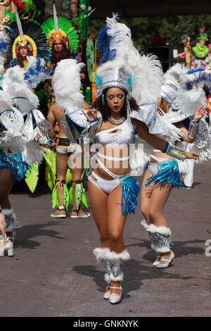 Notting Hill Carnival Westbourne Park London Nottinghill 2016 Banque D'Images