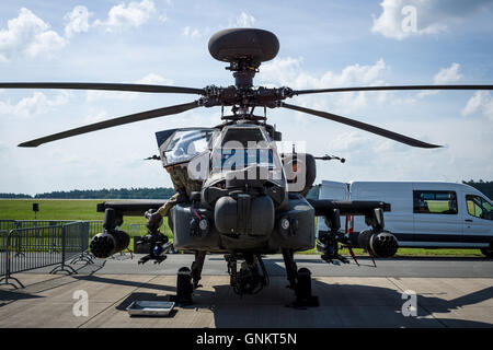 BERLIN, ALLEMAGNE - 03 juin 2016 : Airbus Helicopters hélicoptère d'attaque Tigre. ILA Berlin Air Show Exhibition 2016 Banque D'Images