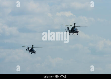 BERLIN, ALLEMAGNE - 03 juin 2016 : Airbus Helicopters hélicoptère d'attaque Tigre. L'armée allemande. ILA Berlin Air Show Exhibition 2016 Banque D'Images