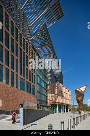 Francis Crick Institute de Midland Road, St Pancras, Londres conçu par les architectes HOK avec PLP Architecture. Banque D'Images