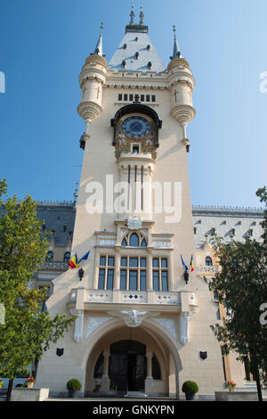 Palais de la Culture de Iasi, Roumanie Banque D'Images