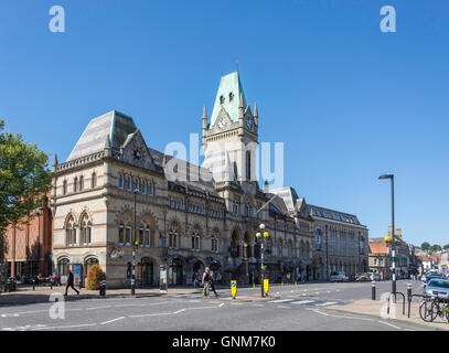 Guildhall, High Street, Winchester, Hampshire, Angleterre, Royaume-Uni Banque D'Images