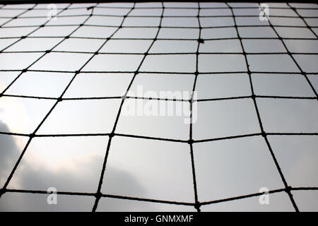 Filet de volley-ball. D'ossature. Banque D'Images