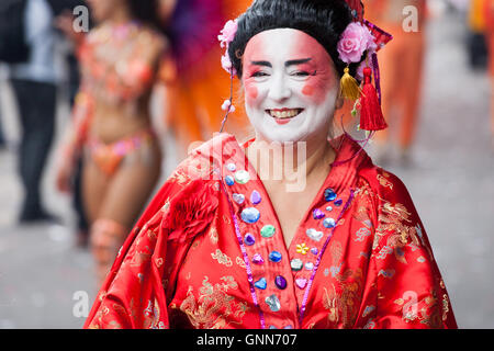 Notting Hill Carnival Westbourne Park London Nottinghill 2016 Banque D'Images