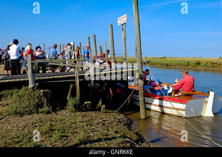 Morston quay, North Norfolk, Angleterre Banque D'Images