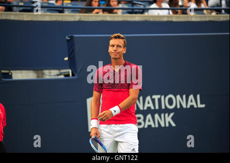 Tomáš Berdych à la Coupe Rogers 2016 Tournoi de tennis en 2016. Banque D'Images