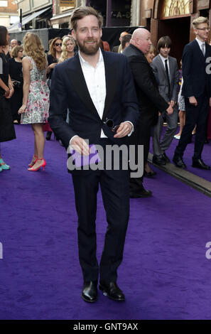15 juin 2016 - Ricky Wilson assistant à la presse musicale Disney Aladdin nuit au Prince Edward Theatre de Londres, Royaume-Uni. Banque D'Images