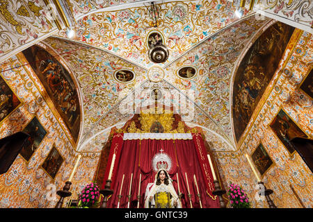 L'Iglesia Nuestra Señora del Carmen, bâtiment de style mudéjar et style baroque. Antequera,province de Malaga Costa del Sol. Le sud de l'andalousie Banque D'Images