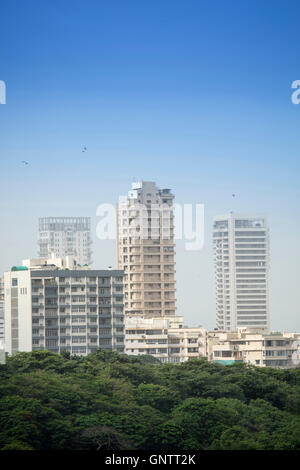 Appartement de luxe dans le secteur de la colline de Malabar de Mumbai Banque D'Images