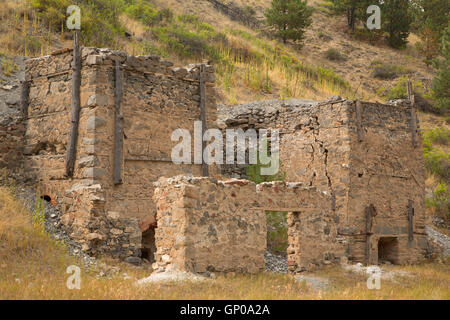 Les fours à chaux, Grizzly Gulch Helena, Montana Banque D'Images