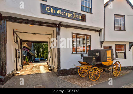 The George Hotel Dorchester on Thames UK Banque D'Images