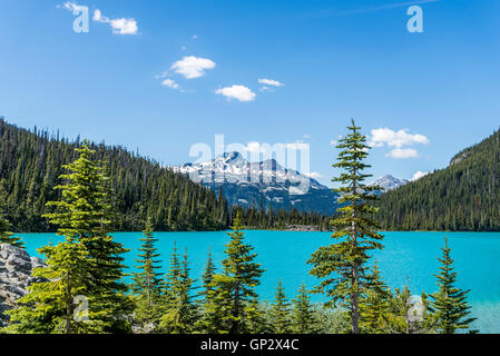 Lac Supérieur, Joffre Joffre Lakes Provincial Park, British Columbia, Canada Banque D'Images