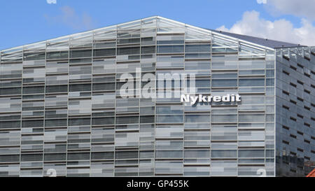 NYKREDIT siège à Copenhague, Danemark. Photo Tony Gale Banque D'Images