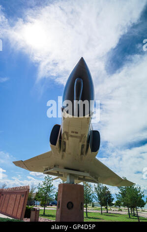 McDonnell Douglas F-4C Phantom II jet fighter interceptor ; US Air Force ; Fremont County Airport ; Penrose, Colorado, USA Banque D'Images