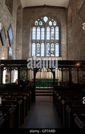 Little Malvern Priory, Worcestershire, Angleterre, RU Banque D'Images