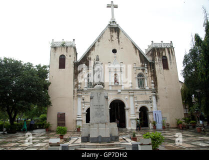 L'image de saint. ANDREW CHURCH à Bandra, Mumbai, Maharashtra, Inde Banque D'Images