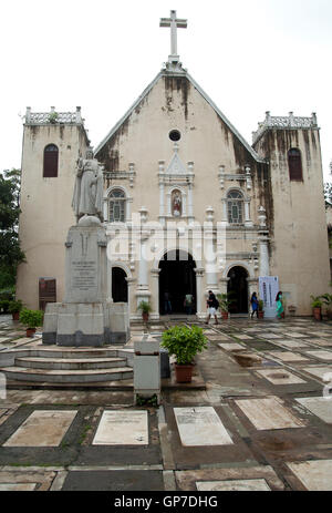 L'image de saint. ANDREW CHURCH à Bandra, Mumbai, Maharashtra, Inde Banque D'Images