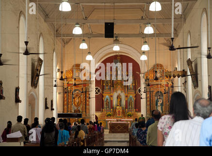 L'image de saint. ANDREW CHURCH à Bandra, Mumbai, Maharashtra, Inde Banque D'Images