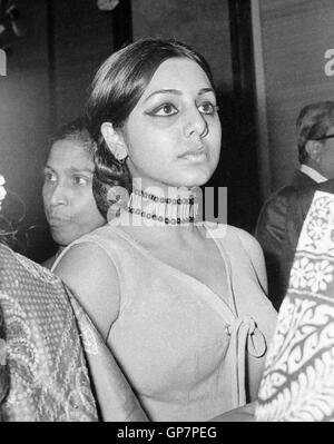 Actrice indienne de bollywood, Neetu Singh, Inde, Asie, ancienne image de 1900s Banque D'Images