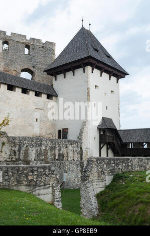 Celje Château supérieur, Celje, Styrie région, Slovénie, Europe Banque D'Images