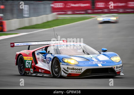 Autodromo Hermanos Rodriguez, Mexico, Mexique. 06Th Sep 2016. WEC 6-Heures de pratique au Mexique 24. # 67 L'équipe de Chip Ganassi Ford UK (USA) FORD GT LMGTE PRO MARINO FRANCHITTI (GBR) Andy Priaulx (GBR) HARRY ZECH (GBR) : Action de Crédit Plus Sport/Alamy Live News Banque D'Images